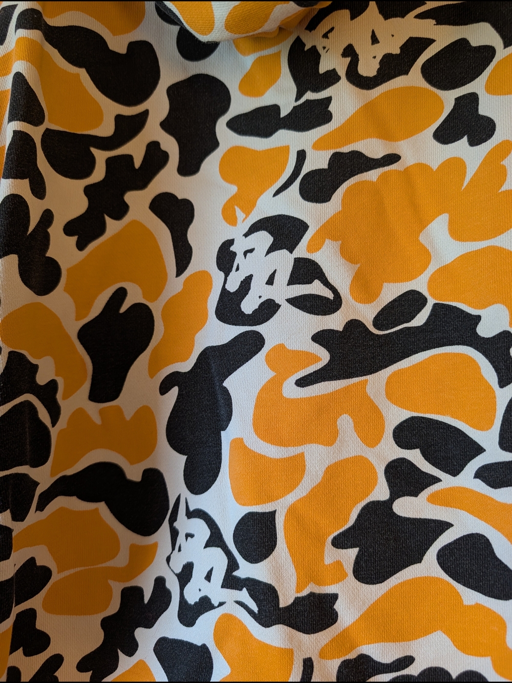 Kappa Women's Orange Camo Hoodie - S - Picture 5 of 10